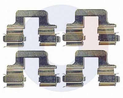 CARRAB BRAKE PARTS 2377 -  Комплектующие, колодки дискового тормоза